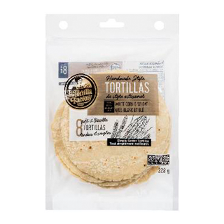 La Tortilla Tortilla White Corn and Wheat 328g