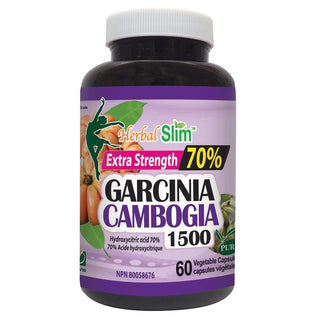 Herbal Slim Garcinia Cambogia Extra Strength 70% 60 Veggie Caps