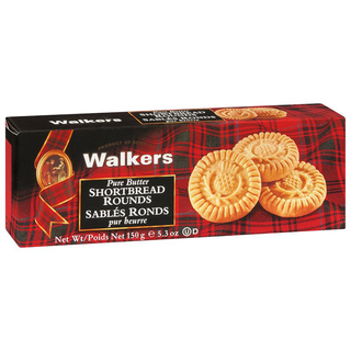 Walkers Shortbread Rounds Pure Butter 150g