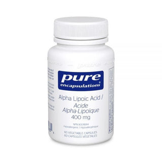 Pure Encapsulations Alpha Lipoic Acid 400mg 60 Veggie Caps