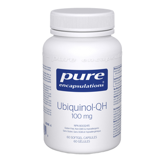 Pure Encapsulations Ubiquinol-QH 100mg 60 Softgels