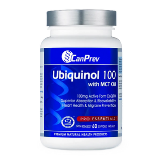 CanPrev Ubiquinol 100mg 60 Softgels