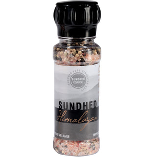 Sundhed Himalayan Salt Peppercorn Salt Mix Grinder 210g