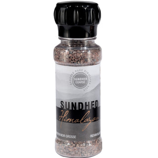 Sundhed Himalayan Salt Indian Black Course Salt Grinder 210g