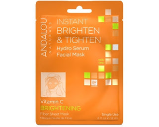 Andalou Naturals Instant Facial Mask Brighten & Tighten Brightening Vitamin C 18mL