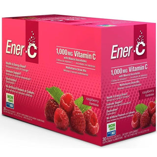 Ener-Life Vitamin C 1000mg Raspberry 30 Packs