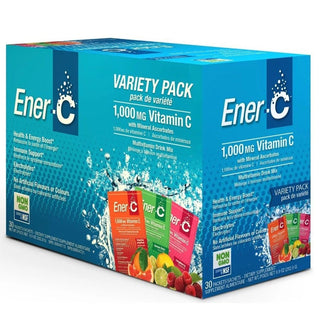 Ener-Life Vitamin C 1000mg Variety Pack 30 Packs