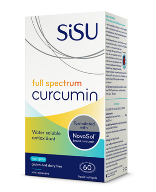 Sisu Full Spectrum Curcumin 60 Softgels