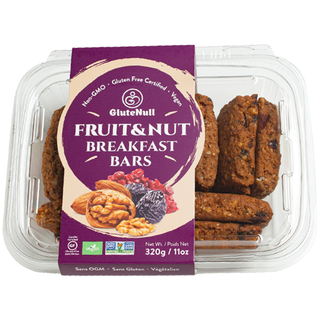 Glutenull Breakfast Bars Fruit and Nut 320g