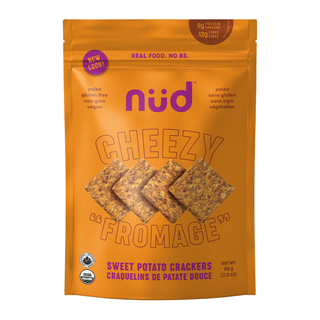 Nud Fud Crackers Cheezy 66g