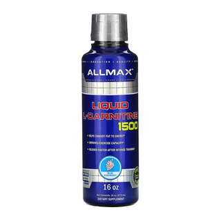 Allmax Liquid L-Carnitine Blue Raspberry 473mL