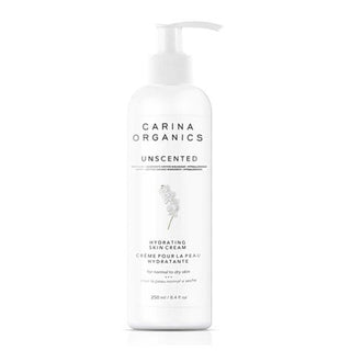 Carina Organics Daily Moisturizing & Hydrating Skin Cream Unscented 250mL