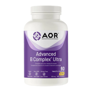 AOR Advanced B Complex Ultra 525mg 60 Time-Release Tablets