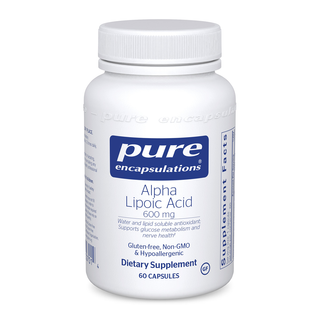 Pure Encapsulations Alpha Lipoic Acid 600mg 60 Capsules