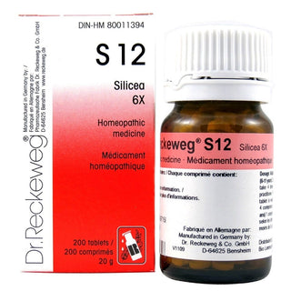 Dr. Reckeweg S12 6X Silicea 200 Tablets