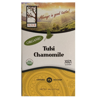 Always In Good Taste Organic Tulsi Tea Chamomile 25 Tea Bags