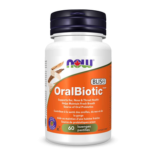 NOW OralBiotic 60 Lozenges