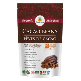 Ecoideas Cacao Beans Organic Fair Trade 227g