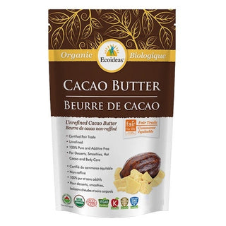 Ecoideas Cacao Butter Organic Fair Trade 227g