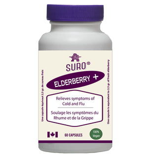 Suro Organic Elderberry+ 60 Capsules