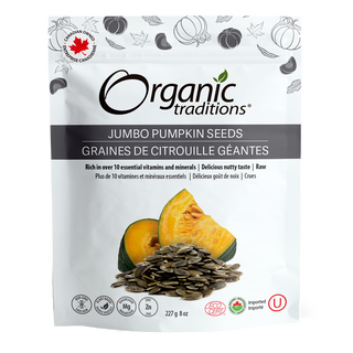 Organic Traditions Jumbo Pumpkin Seeds 227g