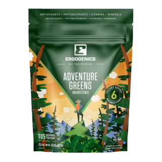 Ergogenics Adventure Greens Unsweetened 105 Servings