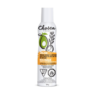 Chosen Foods Organic Avocado, Coconut and Safflower Oil Spray 134g