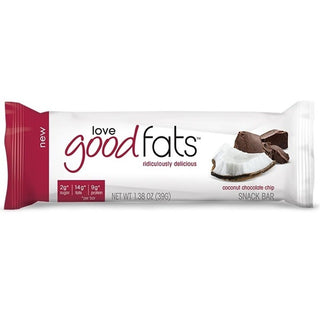 Love Good Fats Snack Bar Coconut Chocolate Chip 39g