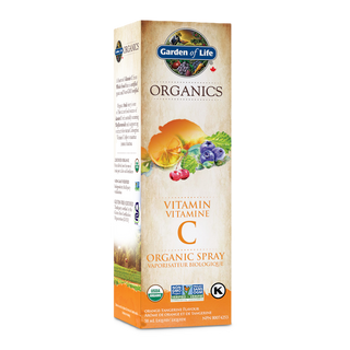 Garden of Life Organics Vitamin C Spray Orange Tangerine 58mL