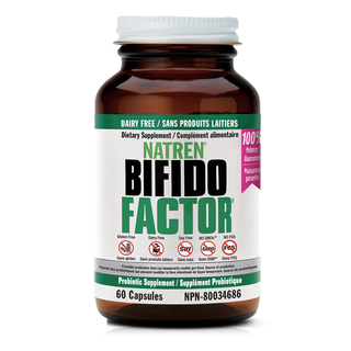 Natren Bifido Factor Dairy Free 60 Capsules