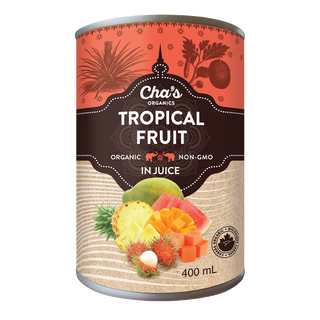 Cha's Organics Tropical Fruit 400mL