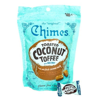 Chimes Toasted Coconut Hard Toffee Sea Salt 100g