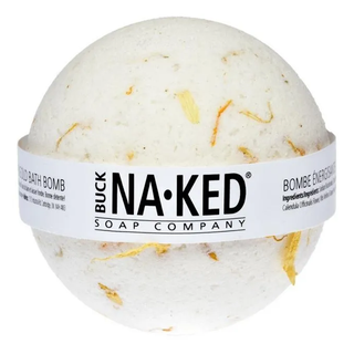 Buck Naked Soap Bath Bomb Energizing Marigold 150g