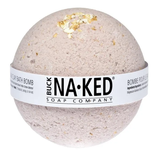 Buck Naked Soap Bath Bomb Purple Brazilian Clay 150g