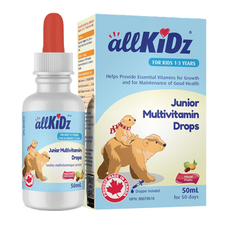 Allkidz Naturals Junior Multivitamin Drops 50mL