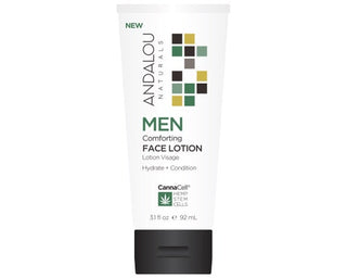 Andalou Naturals CannaCell Men Face Lotion Comforting 92mL