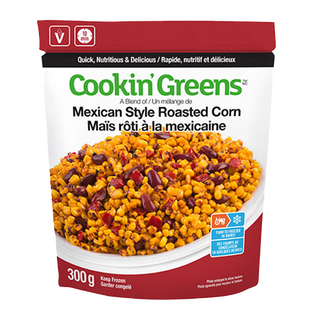 Cookin' Greens Mexican Style Roasted Corn 300g