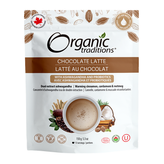 Organic Traditions Chocolate Latte 150g