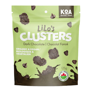 Lilo & Co Lilo’s Clusters Dark Chocolate 125g