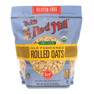 Bob's Red Mill Organic Old Fashioned Rolled Oats Gluten Free 907g