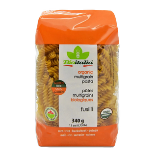 Bioitalia Organic Multigrain Pasta Fusilli Gluten Free 340g