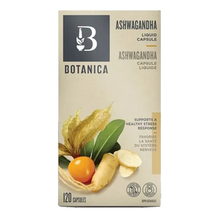 Botanica Ashwagandha Liquid Capsules 120 Capsules