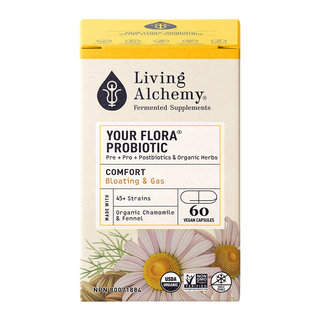 Living Alchemy Your Flora Comfort 60 Veggie Caps