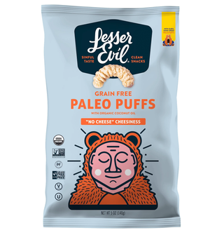 Lesser Evil Paleo Puffs No Cheese Cheesiness 140g