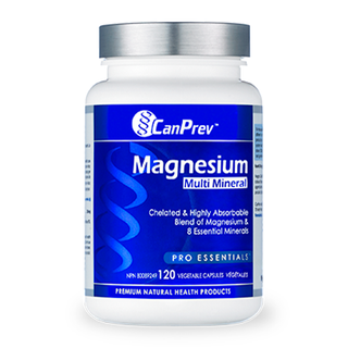 CanPrev Magnesium Multi Mineral 120 Veggie Caps