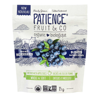 Patience Fruit Dried Wild Blueberries With Apple Juice 85g