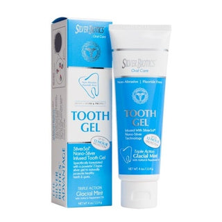 Silver Biotics Tooth Gel Glacial Mint 114g