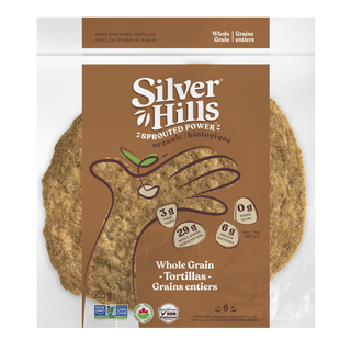 Silver Hills Organic Tortillas Sprouted Whole Grain 255g