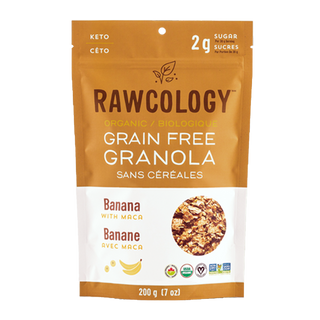 Rawcology Organic Grain Free Granola Banana 200g