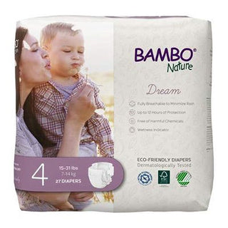 Bambo Nature Baby Diapers Size 4 27 Counts